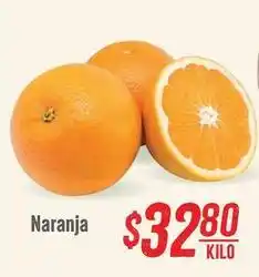 Soriana Híper Naranja oferta