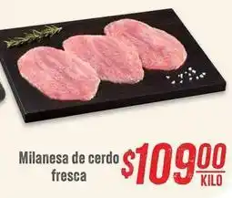 Soriana Híper Fresca - milanesa de cerdo fresca oferta