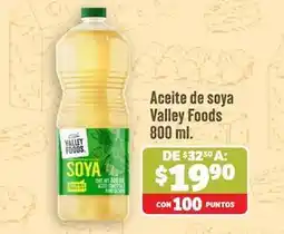 Soriana Híper Valley foods - aceite de soya oferta
