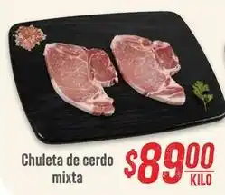 Soriana Híper Chuleta de cerdo mixta oferta