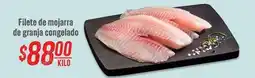 Soriana Híper Filete de mojarra de granja congelado oferta