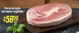 Soriana Híper Pierna de cerdo con hueso congelada oferta