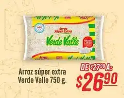Soriana Híper Verde valle - arroz súper extra oferta