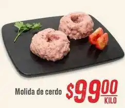 Soriana Híper Molida de cerdo oferta