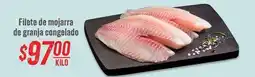 Soriana Híper Filete de mojarra de granja congelado oferta