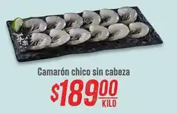 Soriana Híper Camarón chico sin cabeza oferta