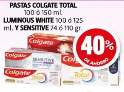 Farmacias Guadalajara Colgate Total Luminous White Sensitive oferta