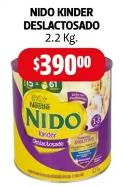 Farmacias Guadalajara Nido Kinder Deslactosado oferta