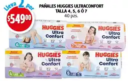 Farmacias Guadalajara Huggies Ultra Confort oferta
