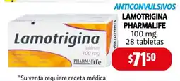 Farmacias Guadalajara Pharmalife lamotrigina oferta