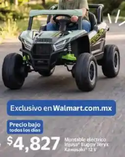 Walmart Injusa Buggy Teryx Kawasaki 12 V oferta