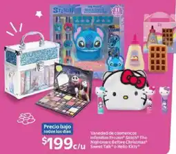 Walmart Variety of cosmetics Infatiles Frozen Stitch The Nightmare Before Christmas Sweet Talk o Hello Kitty oferta