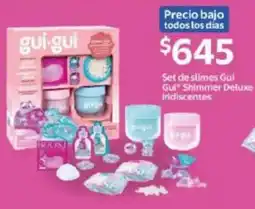 Walmart gui·gui set de slimes gui* shimmer deluxe indiscuentes oferta