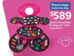 Walmart Mi Alegria set de maquillaje oferta