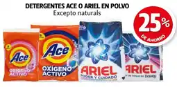 Farmacias Guadalajara detergentes ace o ariel en polvo oferta