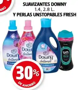 Farmacias Guadalajara Downy Suavizantes y Perlas Unstoppables Fresh oferta