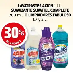 Farmacias Guadalajara Lavatrastes Axion Suavizante Suavitel Complete Limpiadores Fabuloso oferta