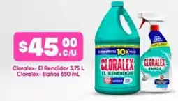 Farmacias Guadalajara Cloralex el rendidor oferta