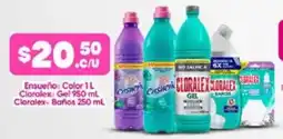 Farmacias Guadalajara Ensuene color cloralex gel cloralex baños oferta
