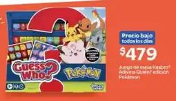 Walmart Hasbro Adivina Quién? edición Pokémon oferta