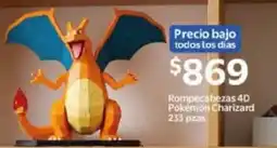 Walmart Rompecabezas 4D Pokemon Charizard oferta