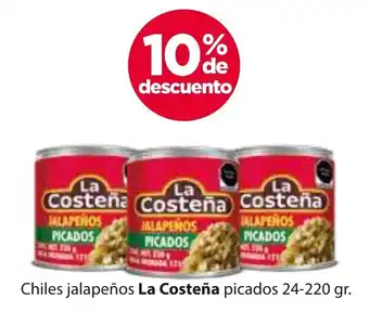 La Costeña chiles jalapeños picados
