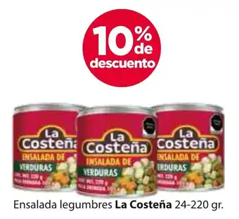 La Costeña ensalada de verduras