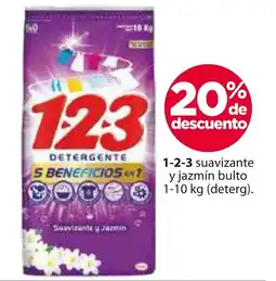 Zorro 1-2-3 suavizante y jazmín oferta