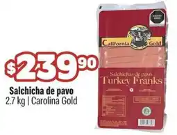 Smart & Final Carolina Gold Salchicha de pavo oferta