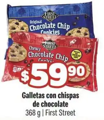 First Street Galletas con chispas de chocolate