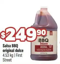 Smart & Final Salsa BBQ original dulce oferta