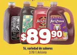 Smart & Final Arizona Té, variedad de sabores oferta