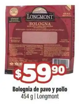 Smart & Final Longmont Bologna de pavo y pollo oferta