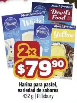 Smart & Final Pillsbury Harina para pastel, variedad de sabores oferta