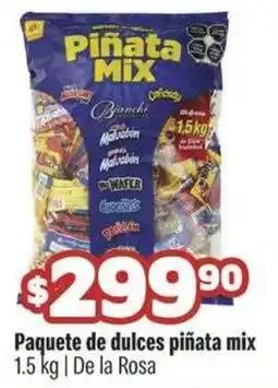 Smart & Final De la Rosa paquete de dulces piñata mix oferta
