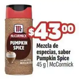 Smart & Final McCormick Mezcla de especias, sabor Pumpkin Spice oferta