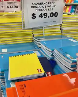 Hemsa scolari cuaderno prof cosido c-5 100 hjs oferta
