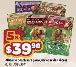 Smart & Final Dog Chow Alimento pouch para perro, variedad de sabores oferta