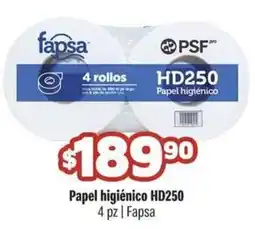 Smart & Final Fapsa Papel higiénico HD250 oferta