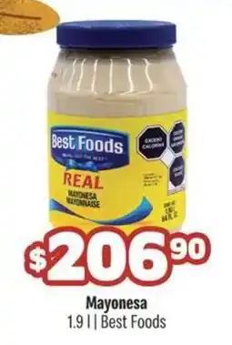 Smart & Final Best Foods Mayonesa oferta