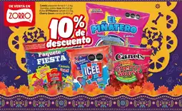 Zorro canel's paquete fiesta oferta
