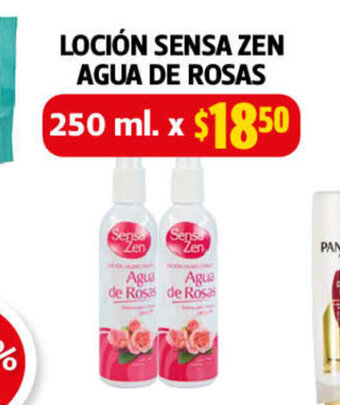 Farmacias Guadalajara Locion Sensa Zen Agua de Rosas 250 ml oferta