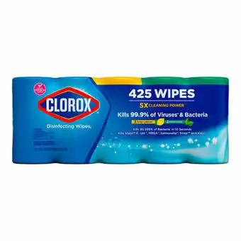 Costco Clorox Toallas Desinfectantes 5 pzas con 85 Toallitas cada una oferta
