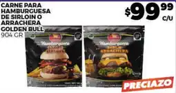 Merco Golden Bull Carne para Hamburguesa de Sirloin o Arrachera oferta