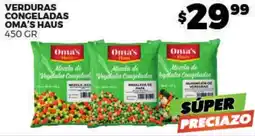 Merco Oma's Haus Mezcla de Vegetales Congelados oferta