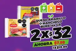 Merco Burr queso amarillo o manchego oferta