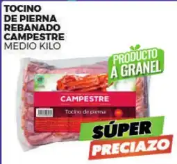Merco Campestre tocino de pierna rebanado oferta