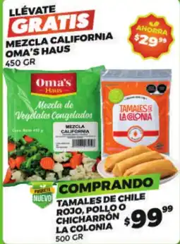 Merco Oma's Haus Mezcla california oferta