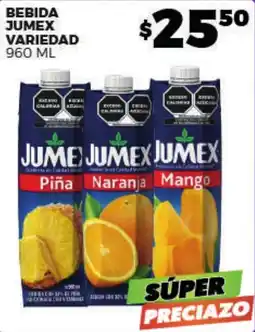 Merco Jumex Bebida Variedad oferta