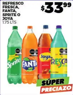 Merco refresco fresca, fanta, sprite o joya oferta